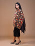 Women's Aari Embroidered Wool Stole